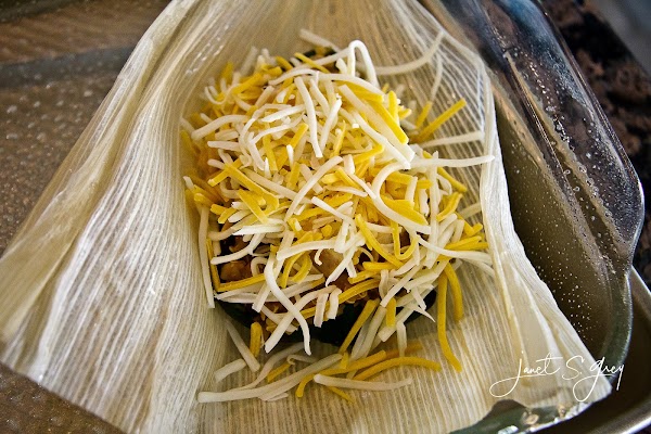 Tamale Stuffed Breakfast Poblanos