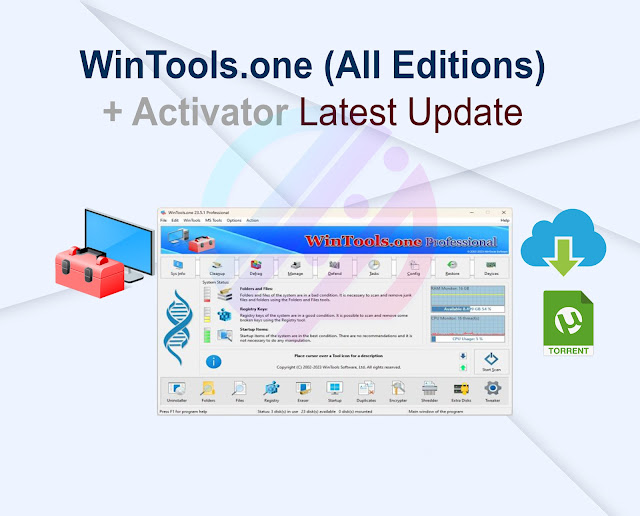 WinTools.one Home-Professional v24.0 + Activator Latest Update