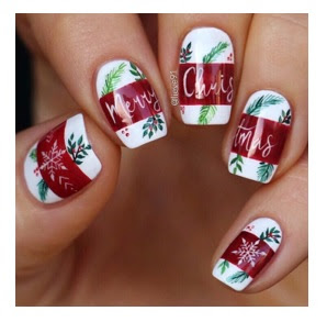 uñas navideñas modelos bonitos