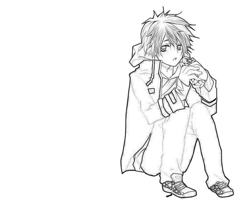 enma-kozato-eat-coloring-pages