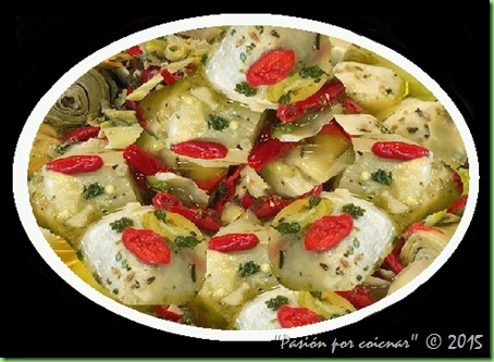 ALCACHOFAS EN ENSALADA