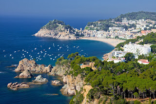 imagen de la playa de españa