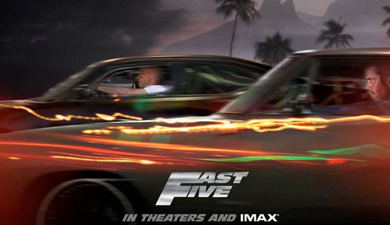 the fast five poster. film Fast Five, the fifth