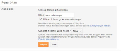 Cara Setting Domain Blogspot di Freenom Tanpa Error Untuk Pemula
