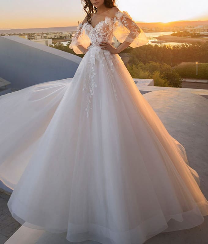 vestidos de novia sencillos y elegantes