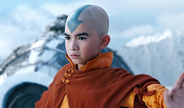 Avatar Aang (Gordon Cormier) in Netflix live-action Avatar: The Last Airbender series