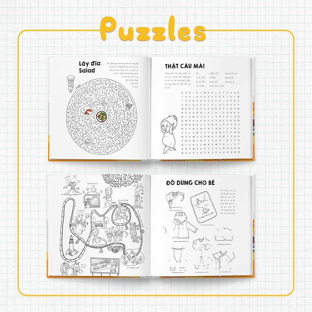 [A116] Activity book - Combo sách hay nên đọc khi mang thai