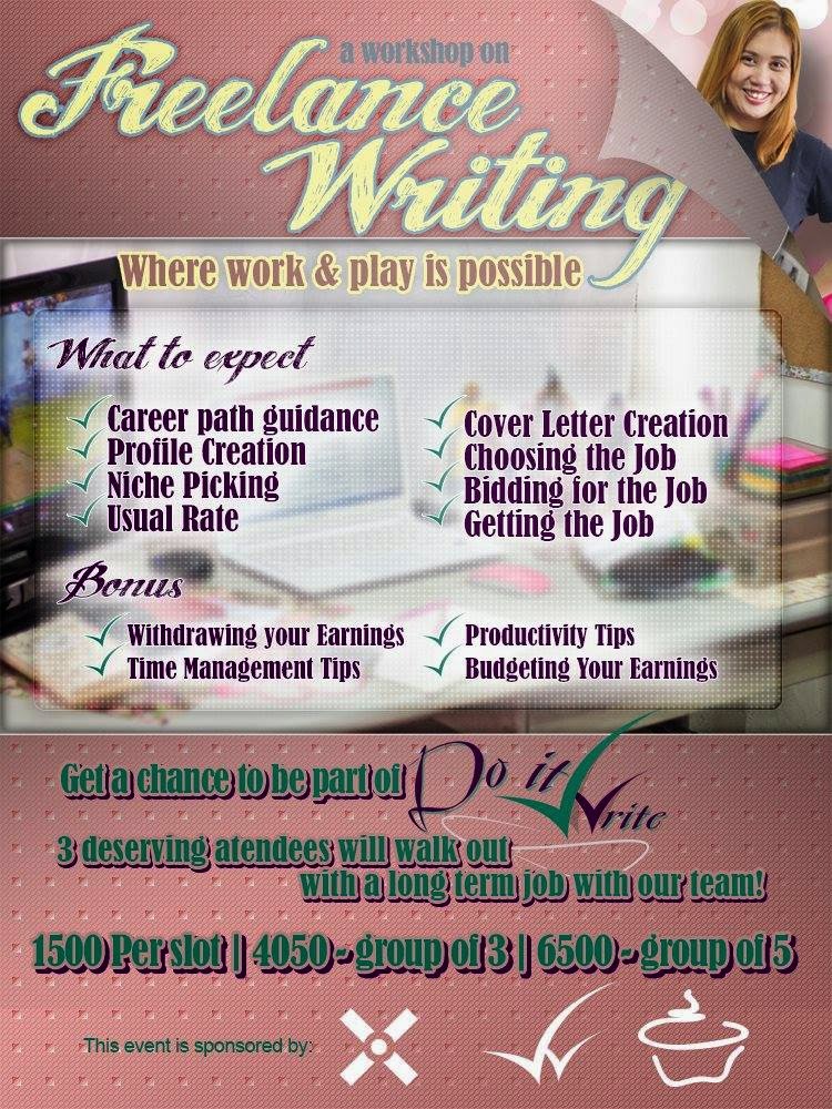 Freelance Writing: where work & play is possible   Do It Write    freelance writing groups