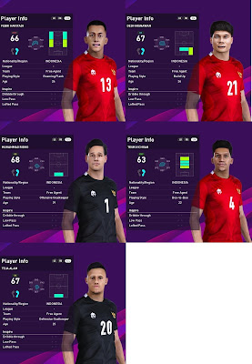 PES 2020 Facepack Indonesia by SR