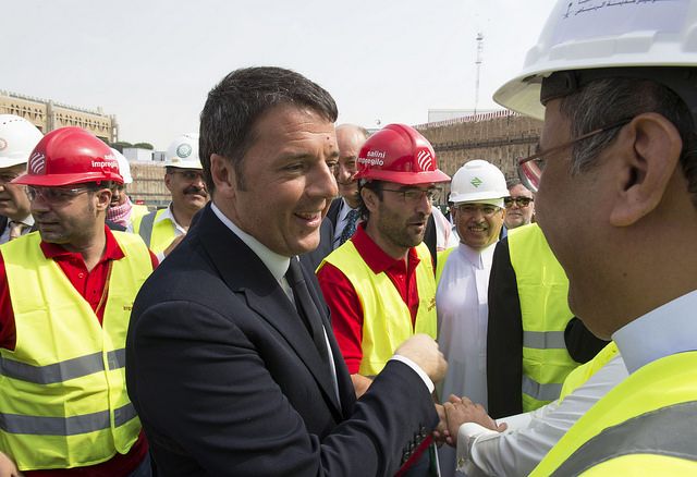 Renzi: "Sforzo per rimettere l'Italia al suo posto"