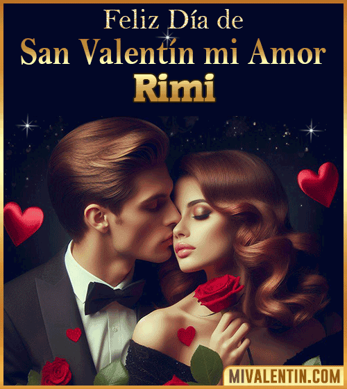 Tarjetas Feliz día de San Valentin Rimi