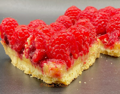 TARTE AUX FRAMBOISES de Jacques GENIN