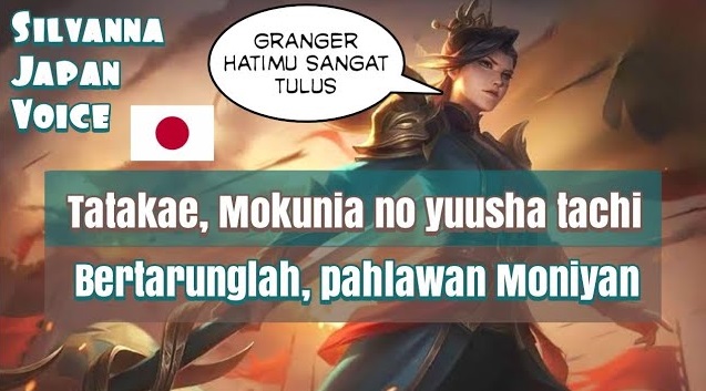 silvanna japanese voice quotes mobile legends