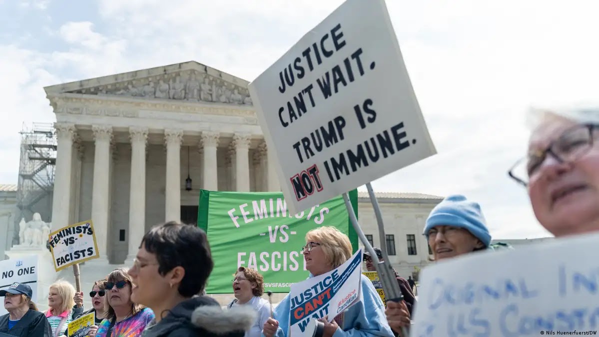 Corte Suprema de EE.UU., escéptica sobre inmunidad de Trump