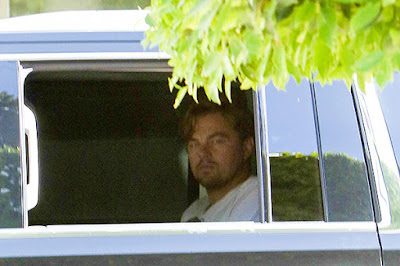 Leonardo DiCaprio and Kelly Rohrbach in Los Angeles