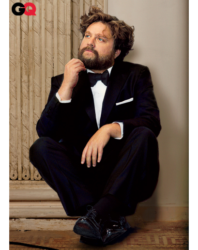 zach galifianakis gq interview. Zach Galifianakis and his duckling for quot;GQquot;