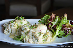 Carbone's Prime Brunch  Lump Crab Benedict