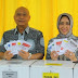 Wali Kota Medan Dzulmi Eldin dan Istrinya Rita Maharani Berikan Hak Pilihnya pada Pilpres dan Pileg 2019 di TPS 112  