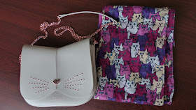 ted baker cat bag and funny cats scarf