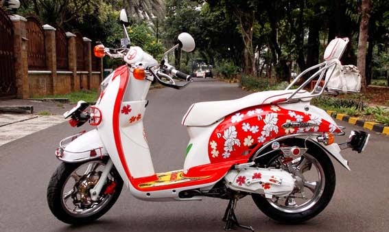  Modifikasi  Honda Scoopy  Keren  Indonesia Motorcycle