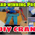 DIY Crane | Awesome School project | DIY Robotic Arm