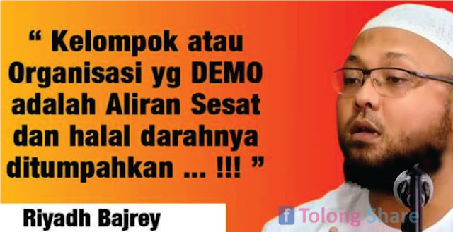 Tukang Demo Adalah Sampah Masyarakat