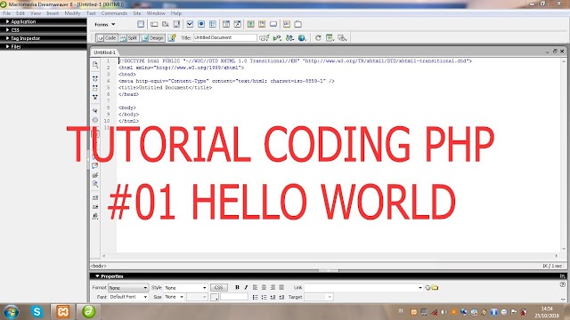 Tutorial Coding PHP #01 Hello World