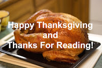 Happy Thanksgiving And Thanks For Reading