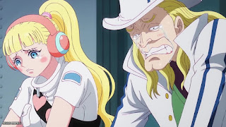 ワンピース アニメ エッグヘッド編 1090話 ひばり ヘルメット SWORD ONE PIECE Episode 1090