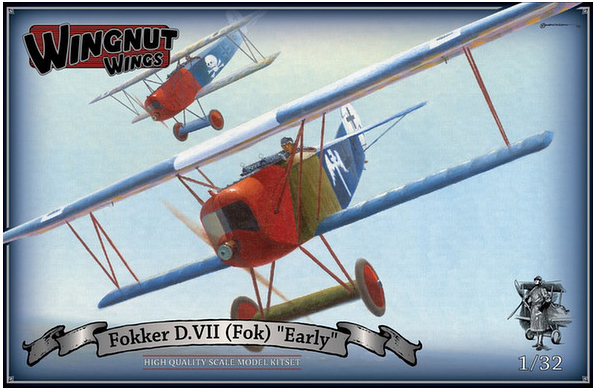 1/32 Wing Nut Wings Fokker D.VII Early new release 2017