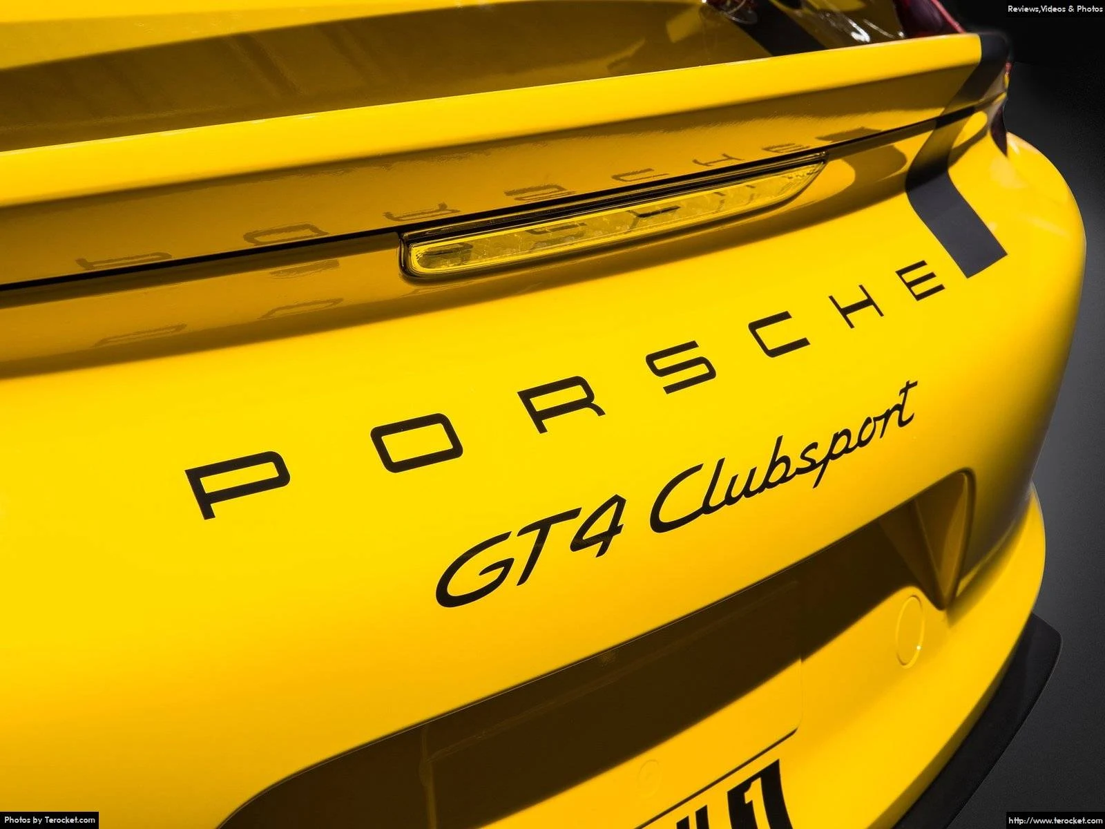 Hình ảnh xe ô tô Porsche Cayman GT4 Clubsport 2016 & nội ngoại thất