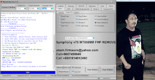 Symphony v75 MT6580M frp remove