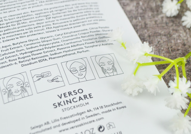 Verso Skincare Reviving Eye Masks Review Lovelaughslipstick Blog