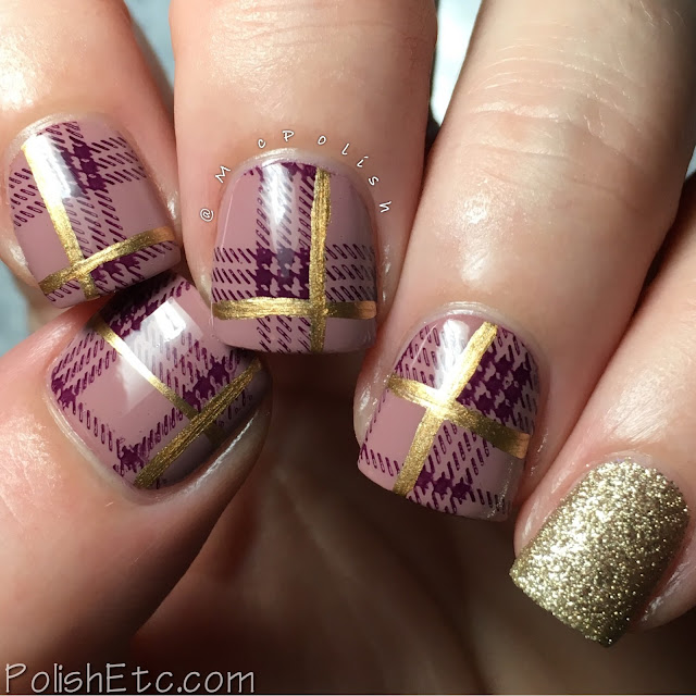 Plaid nails for the #31DC2017Weekly - McPolish