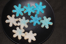 snowflake Christmas cookies--the best kind