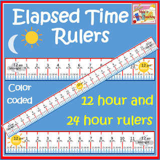 nylas crafty teaching elapsed time rulers for quickly