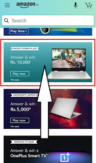 Amazon Microsoft Modern PC’s Quiz – Answer & Win Rs 10000