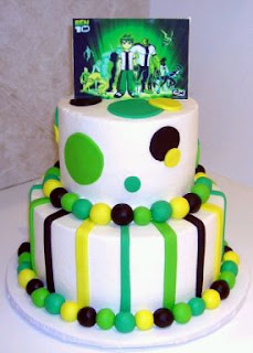 Ben 10 cakes for children parties