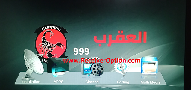 SCORPION 999 1506TV 512 4M NEW SOFTWARE WITH ECAST DIRECT BISS KEY ADD OPTION