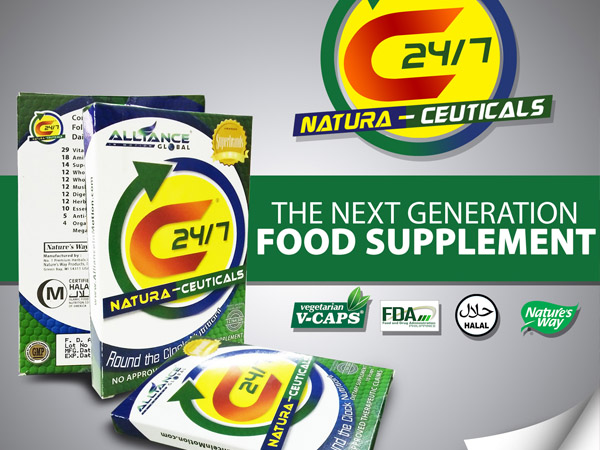 C24/7 NATURA-CEUTICALS - Food Supplement for Next Generation