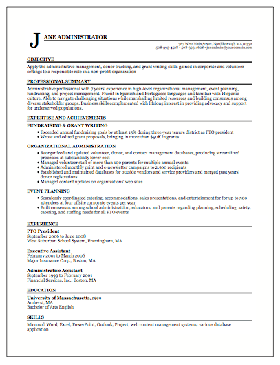 Here is an example of a functional resume: Here is an example of a functional resume: