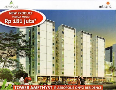 Jual Apartemen Harga Mulai 181 Juta (Agust 2015) - Apartemen Aeropolis Tower Amethyst