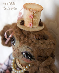 Авторская текстильная интерьерная кукла Юлии Телипайло