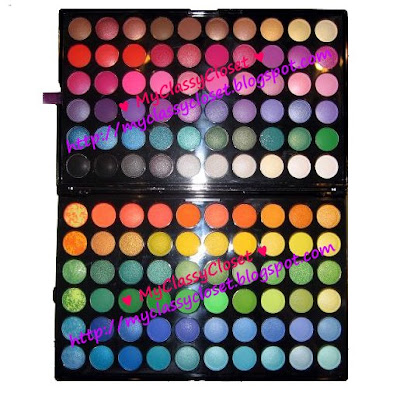 ?Makeup Magic? 120 Colors Eyeshadow Palette Contents: 120 eyeshadow colors