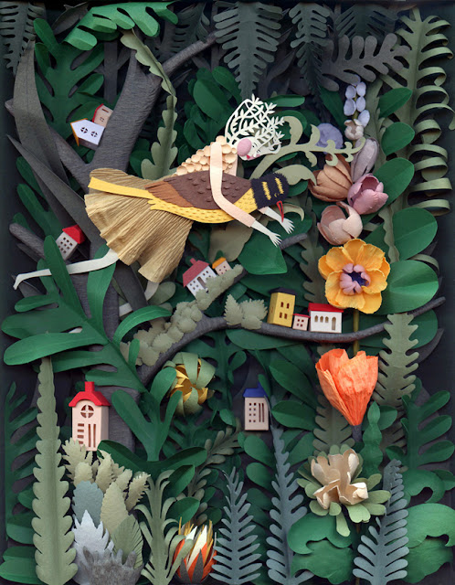 Elsa Mora creative papercuts