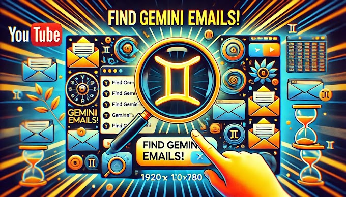 How can we find emails that's Gemini signed up in ,at bulk emails file?