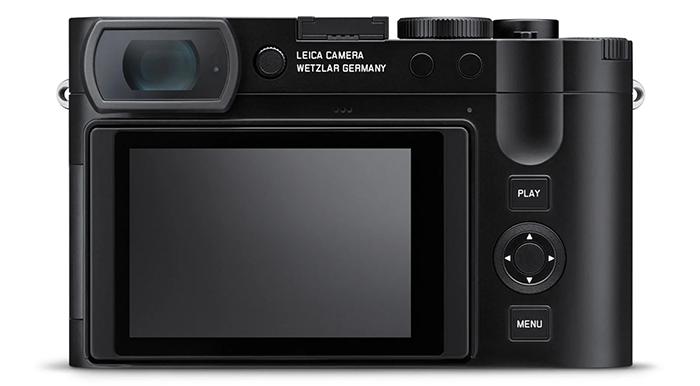 Leica Q3, вид сзади