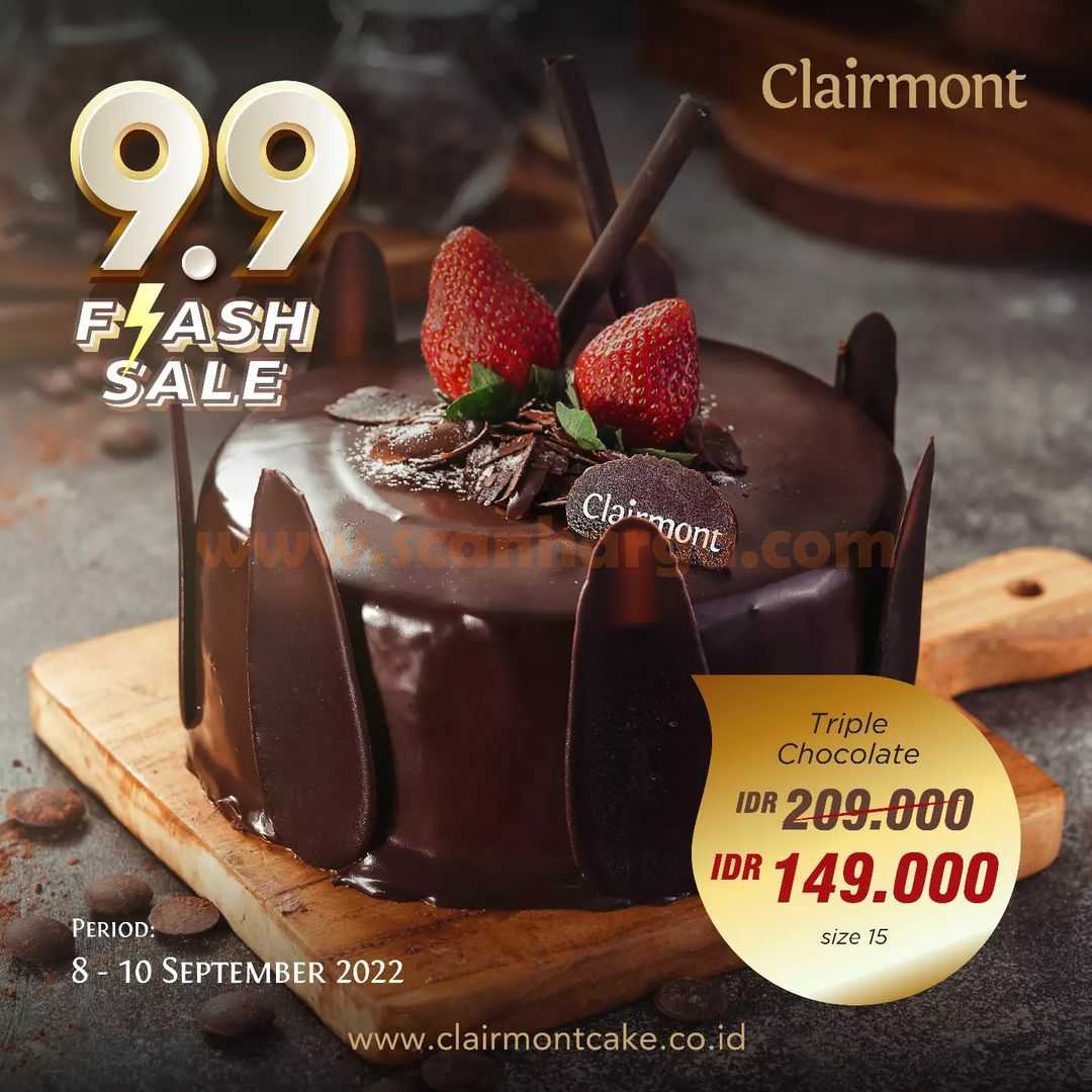 CLAIRMONT Promo 9.9 Flash Deal ! Triple Chocolate Only 149K*