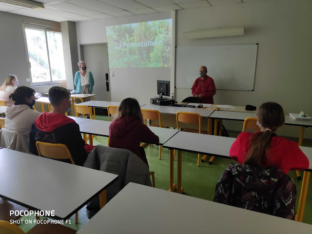 Retour sur les ateliers découverte de la permaculture au Lycée Pierre Mendés-France de Bruay La Buissière