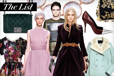 Fall/Winter 2012 fashion trends hit the holidays: 75 shopping picks to help you ring in the new year in style